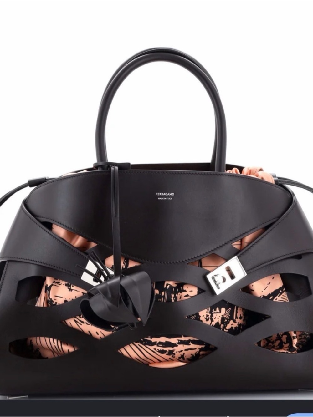 Salvatore Ferragamo Back to Earth Hug Tote Bag